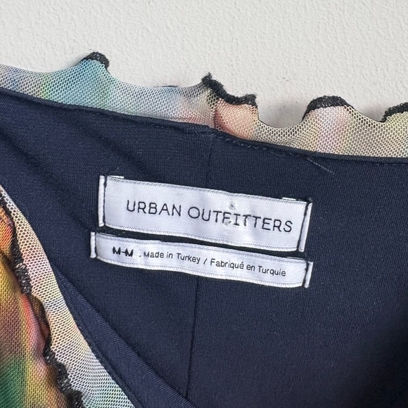 Urban Outfitters Moxie Multi Mesh Mini Slip Dress Medium - Picture 2 of 5